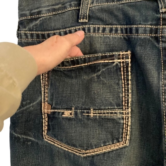 Ariat Medium Wash M5 Slim Straight Jeans - Picture 10 of 15